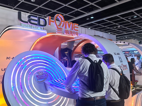 Shining Bright at the Hong Kong Lighting Show!